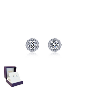 Silver and Gold Plated Earring