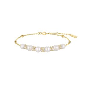 Silver and Gold Plated Bracelet