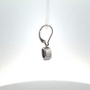 Sterling Silver Stone Drop Earring