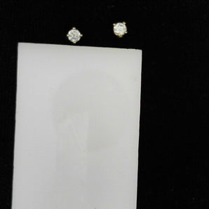 14k White Gold Earrings