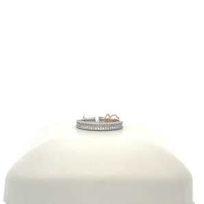 Lady's 14k White Gold Diamond Band