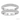 Lady's 14k White Gold Band Insert with .95ctw Round Diamonds
