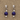 Silver and Gold Plated Earring