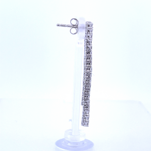 14k White Gold Earrings