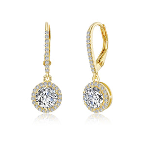 Silver and Gold Plated Earring