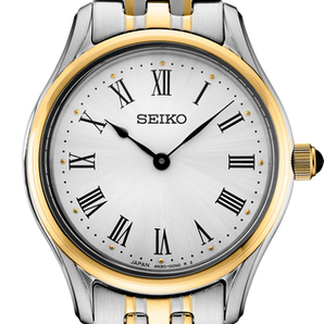 Women's SEIKO Watch with White Dial