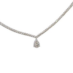 Lady's 14k White Gold Necklace