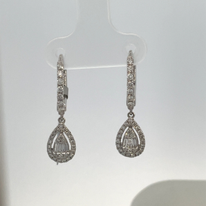 18k White Gold Earrings