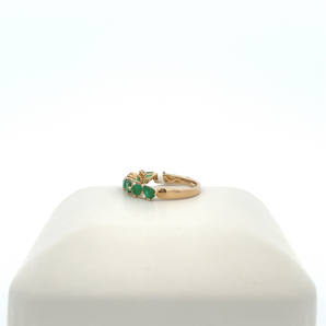 Lady's 14k Yellow Gold Emerald Ring