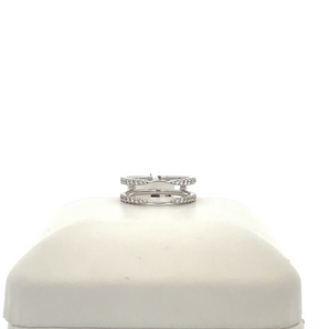 3/8 Ctw. Diamond Bridal Insert In 14K White Gold