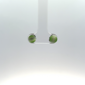Silver and Gold Plated Earring