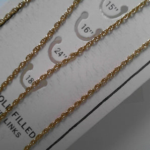 Silver and Gold Plated Chain