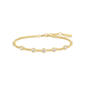 Silver and Gold Plated Bracelet