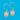 Gold Plated Frog Fishhook Earrings