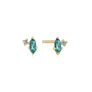 Silver and Gold Plated Earring