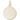 Gold Plated Petite Round Disc Charm