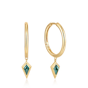Silver and Gold Plated Earring