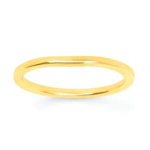 Ladies 14kt Yellow Gold Wedding Band