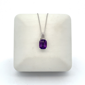 Sterlling Silver Stone Necklace