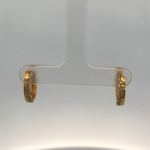 Silver and Gold Plated Earring