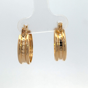 18K Gold Filled Hypoallergenic Hoop Earrings