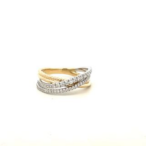 Lady's 14k Two-Tone Ring