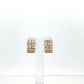 14k Yellow Gold Huggie Earrings