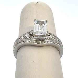 14K White Gold Ladies Bridal