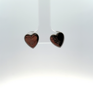 Silver and Gold Plated Earring