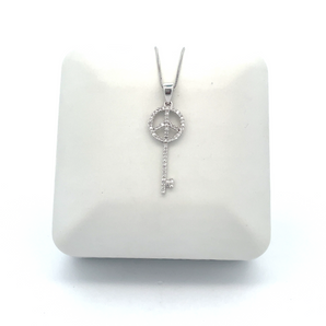 14k White Gold Necklace