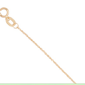 14kt or 10kt  Chains and Bracelet