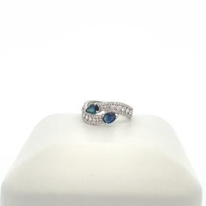 14k White Gold Ring