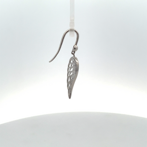Sterling Silver Wing Earrings
