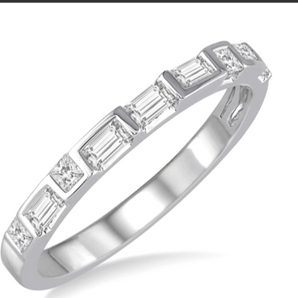 Diamond Wedding Bands - Men's & Women'