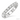 14k White Gold Band with .77ctw Round Diamonds