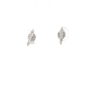 14k White Gold Earrings