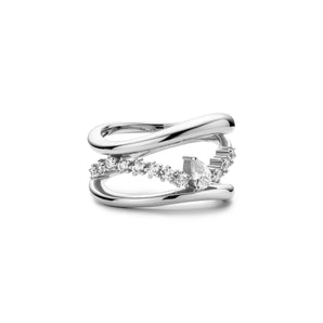 Silver and Gold Plated Ring
