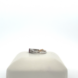 14k White Gold Ruby Ring