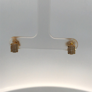 Silver and Gold Plated Earring