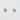 14K Yellow Gold 5MM Bezel Aquarmarine Stud Earrings
