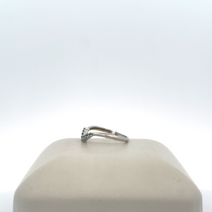 14k White Gold Aquamarine Birthstone Jewelry