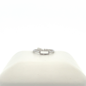 Lady's 10k White Gold Ring